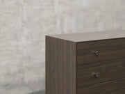 Bellevue chest close up view in shadow stain.