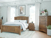Fullerton bed, dresser, chest and nightstand in a room setting.