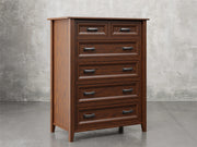 Rochester chest angle view in asbury stain.